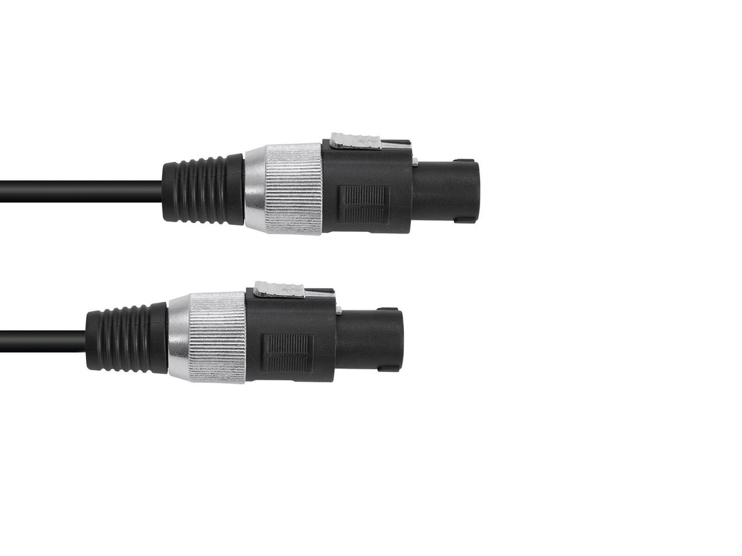 OMNITRONIC Cable de altavoz SPEAKER 2x1.5 5m negro