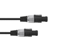 Cable de altavoz OMNITRONIC SPEAKER 2x2.5 10m negro