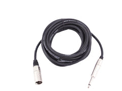 OMNITRONIC Cable adaptador XLR(M)/Jack mono 10m bk