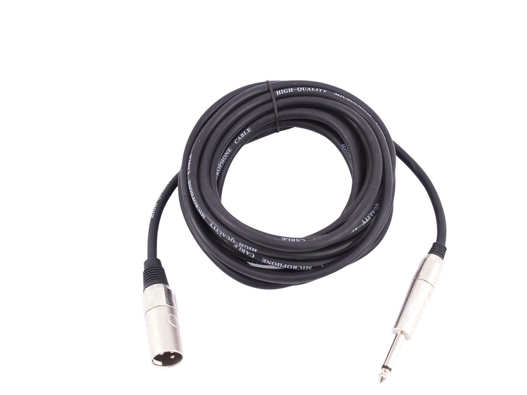 OMNITRONIC Cable adaptador XLR(M)/Jack mono 10m bk