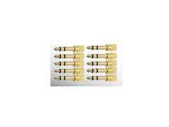 OMNITRONIC Adaptador Jack(M)/3.5 Jack(F) 10x