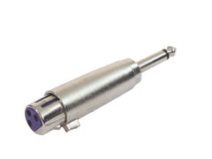 OMNITRONIC Adaptador XLR(F)/Jack(M) mono