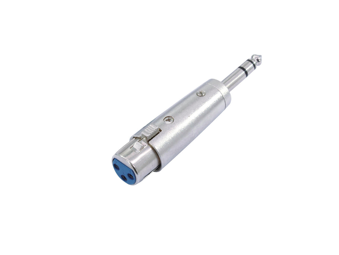 Adaptador OMNITRONIC XLR(F)/Jack(M) estéreo