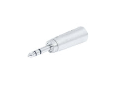 OMNITRONIC Adaptador XLR(M)/Jack(M) estéreo