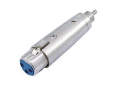 OMNITRONIC Adaptador RCA(M)/XLR(F)