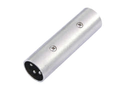 OMNITRONIC Adaptador XLR(M)/XLR(M)
