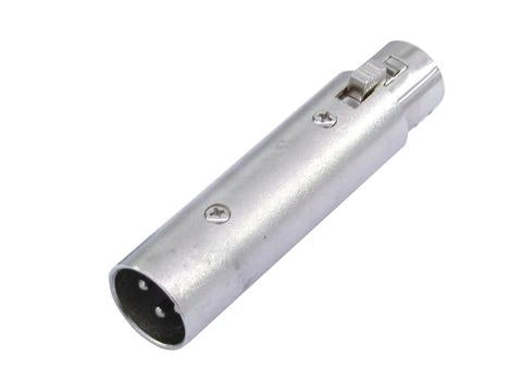 Adaptador Audio Stik 3-polos XLR Macho a 5-polos XLR Hembra