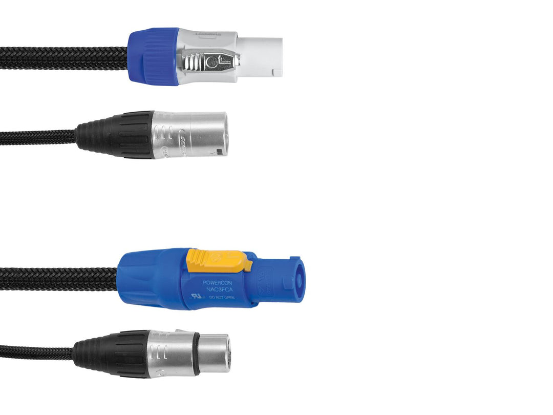 Cable combinado EUROLITE DMX P-Con/XLR de 3 pines 1.5m