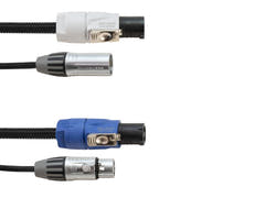 EUROLITE Cable combinado DMX P-Con/XLR de 3 pines 5m