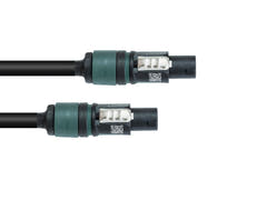PSSO Cable de altavoz Speakon 4x4 5m bk