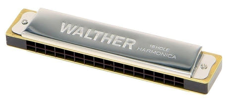 Walther armónica de trémolo en Do mayor, 32 tonos, en caja de cartón