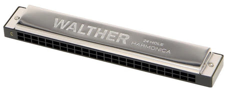 Walther armónica de trémolo en Do mayor, 48 tonos, estuche de plástico