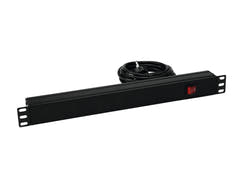 Eurolite R-19-8 1U Rack Distribuidor de Corriente (Schuko)