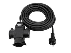EUROLITE Extensión 3x1.5 10m de 3 vías