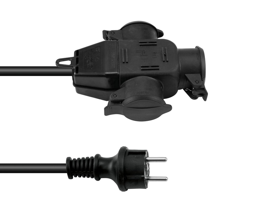 EUROLITE Alargador 3x2.5 3m triple