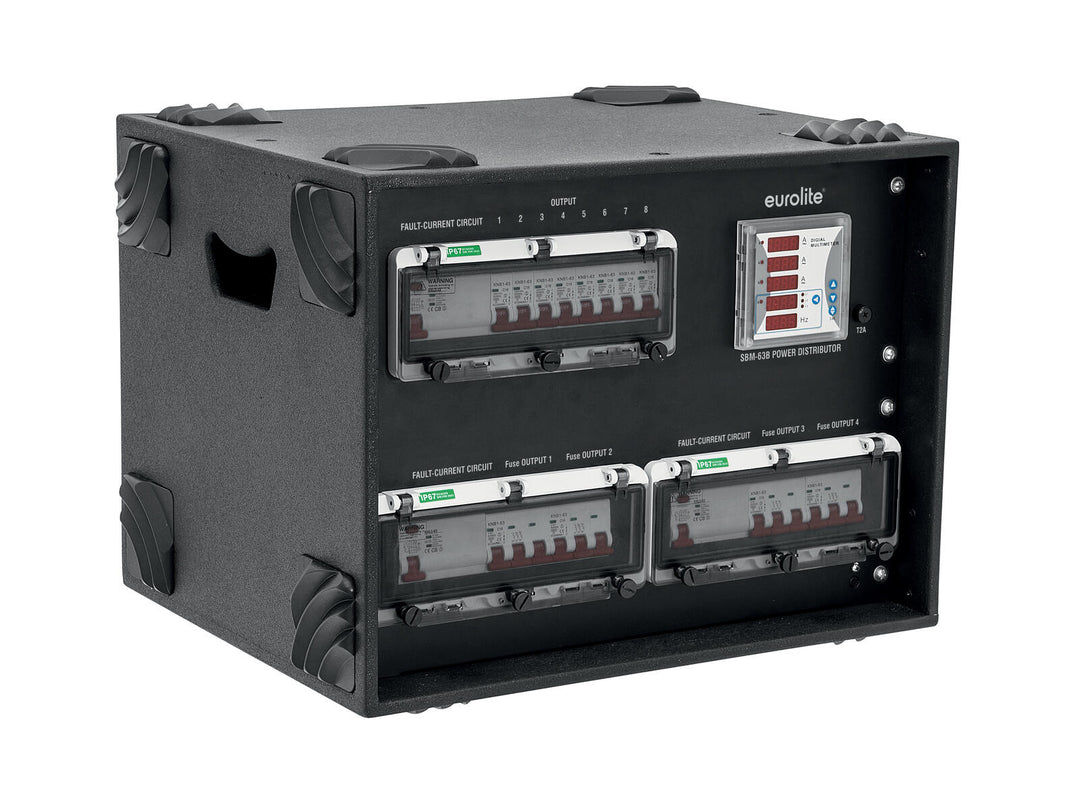 EUROLITE Distribuidor de potencia SBM-63B