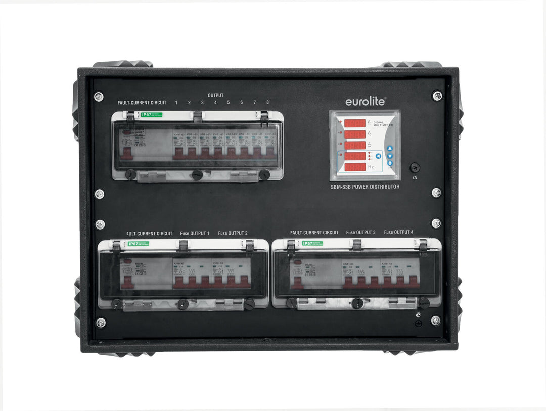 EUROLITE Distribuidor de potencia SBM-63B