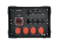 EUROLITE Distribuidor de potencia SBM-63B