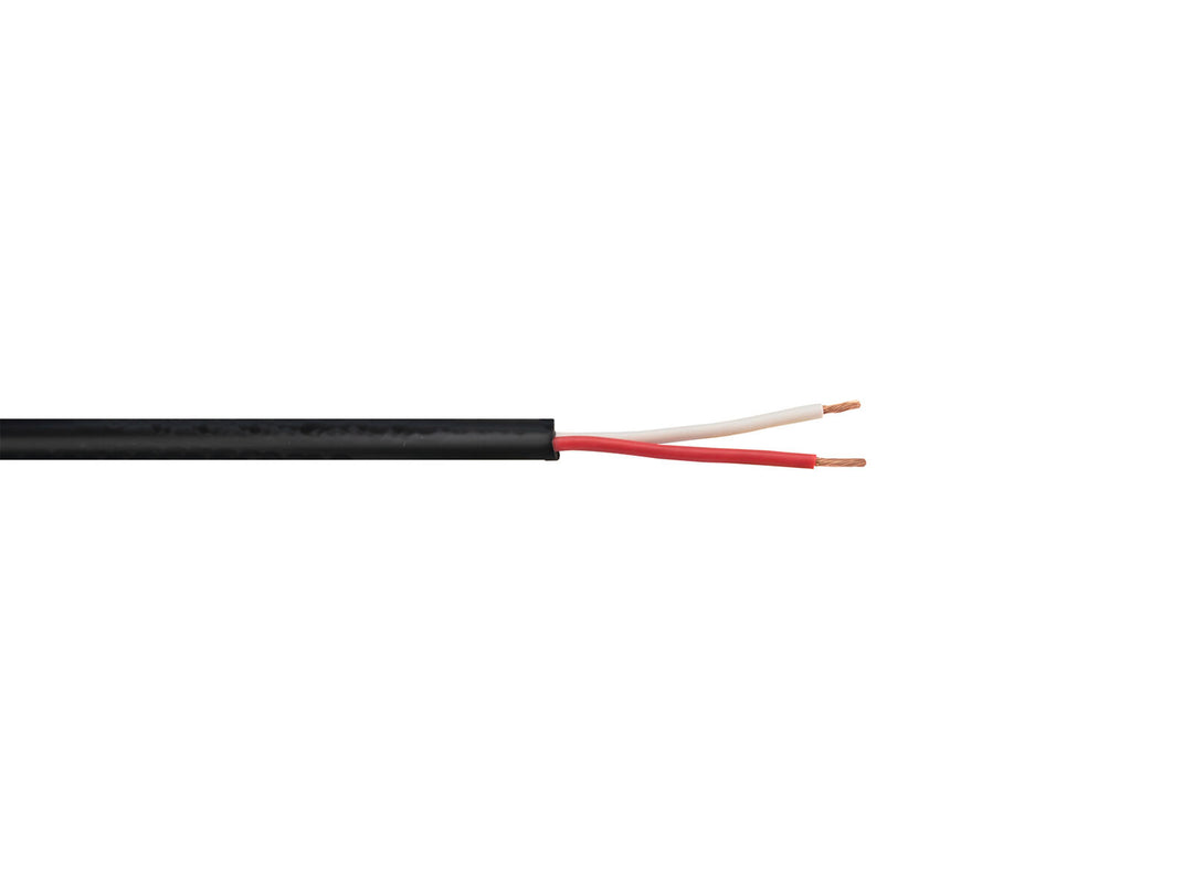 OMNITRONIC Cable de altavoz 2x2.5 100m bk duradero