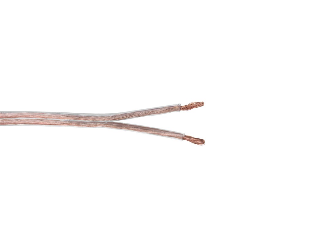 Cable de altavoz OMNITRONIC 2x2.5 100m transparente