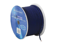 OMNITRONIC Cable de micrófono 2x0.22 100m bu