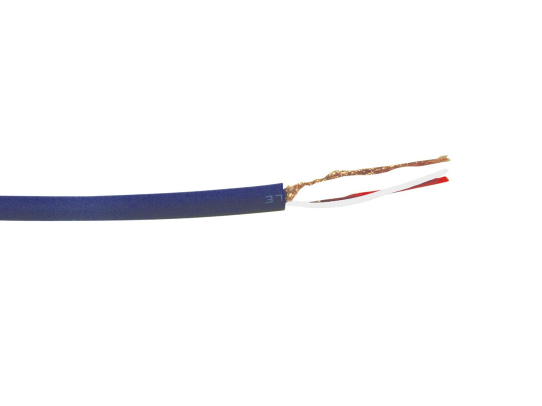 OMNITRONIC Cable de micrófono 2x0.22 100m bu