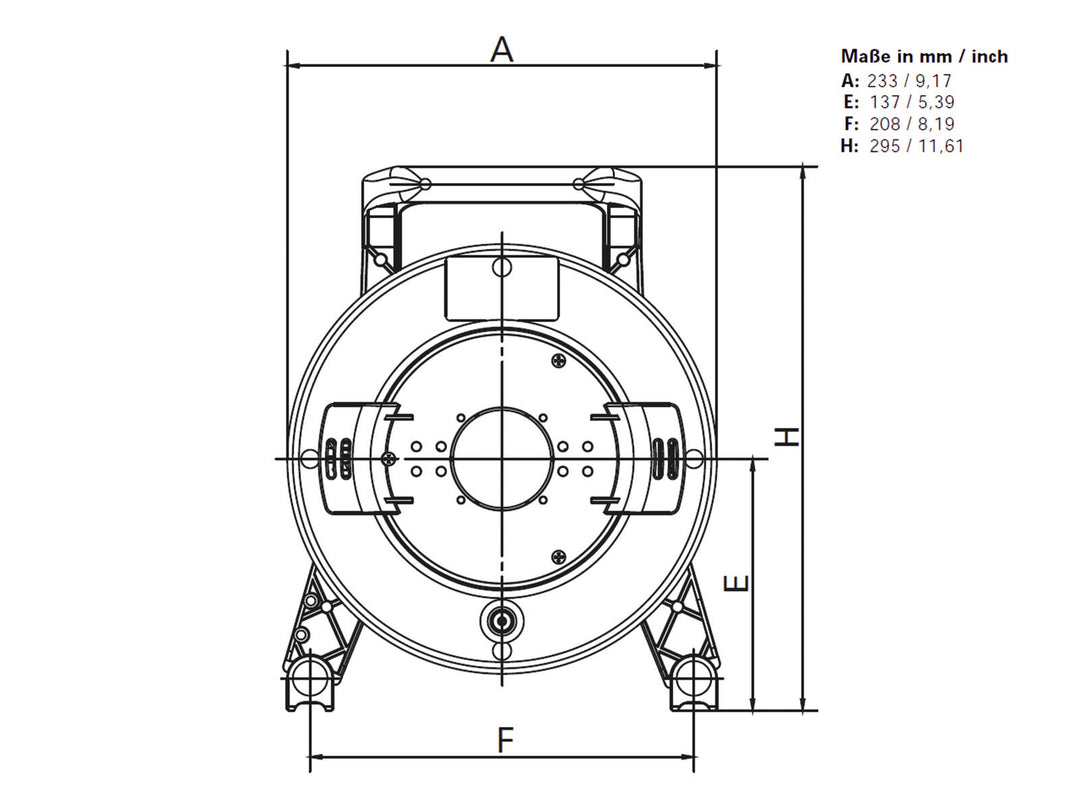Tambor de cable SCHILL GT 235.RM