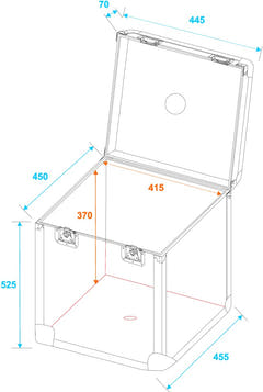 Eurolite Flightcase para Bola de Espejos (40cm)