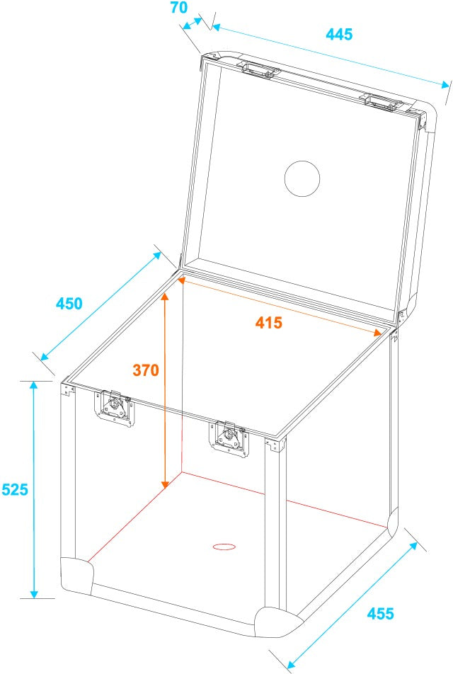 Eurolite Flightcase para Bola de Espejos (40cm)