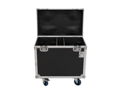 Flightcase ROADINGER para 2x TMH-H380 con ruedas