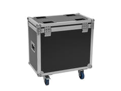 ROADINGER Flightcase 2x IP TMH-H420 con ruedas