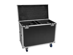 ROADINGER Flightcase 2x IP TMH-H760 con ruedas