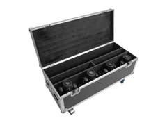 ROADINGER Flightcase 2x LED TMH Bar-S120 con ruedas