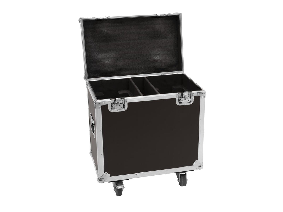 ROADINGER flightcase para 2x TMH-X12 con ruedas