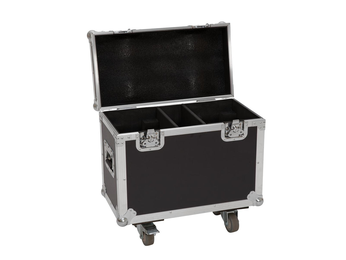EUROLITE Set 2x LED TMH-H90 + Case with wheels