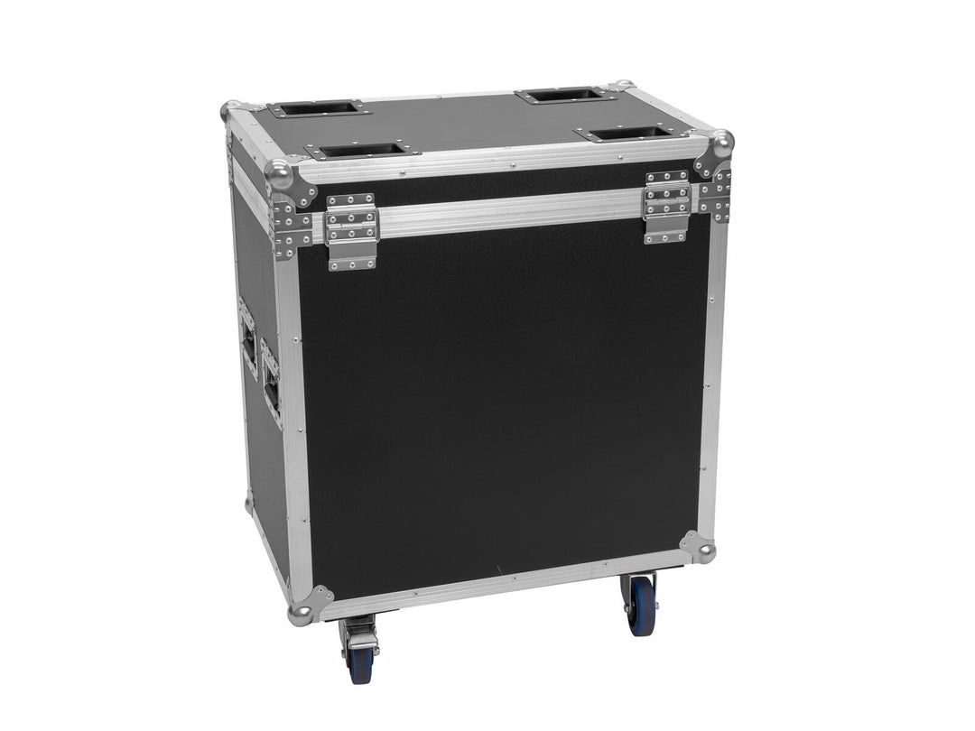 ROADINGER Flightcase 2x TMH-S400 con ruedas