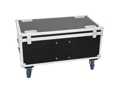 ROADINGER Flightcase 2x THA-250F con ruedas