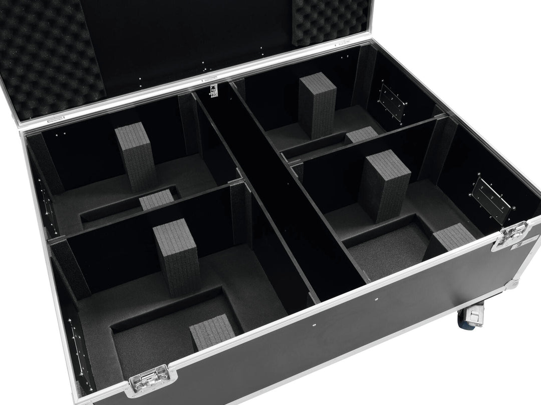 ROADINGER Flightcase 4x THA-250F con ruedas
