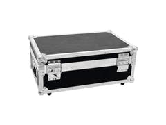 ROADINGER Flightcase para 4x AKKU TL-3 Trusslight QuickDMX con función de carga