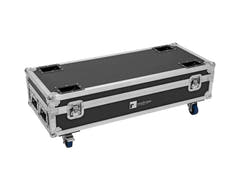 ROADINGER Flightcase 8x AKKU IP UP-4 QuickDMX con función de carga