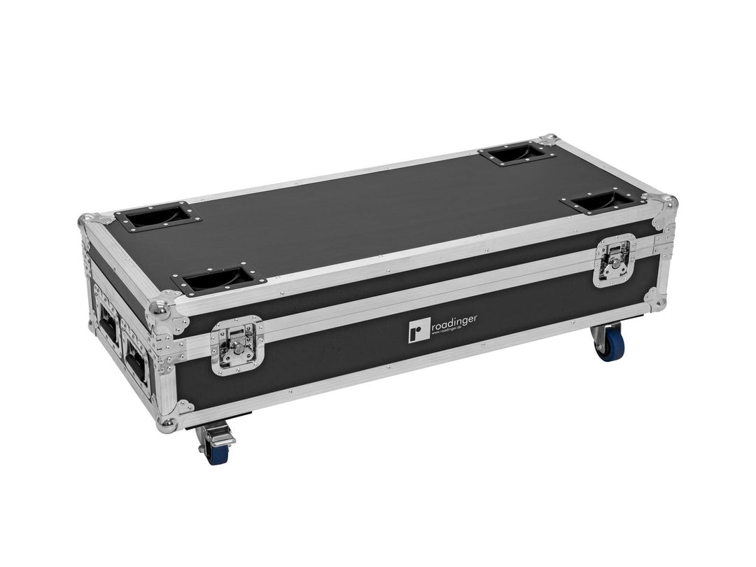 ROADINGER Flightcase 8x AKKU IP UP-4 QuickDMX con función de carga