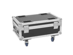 Flightcase ROADINGER 4x AKKU IP UP-4 Plus HCL Spot WDMX con función de carga