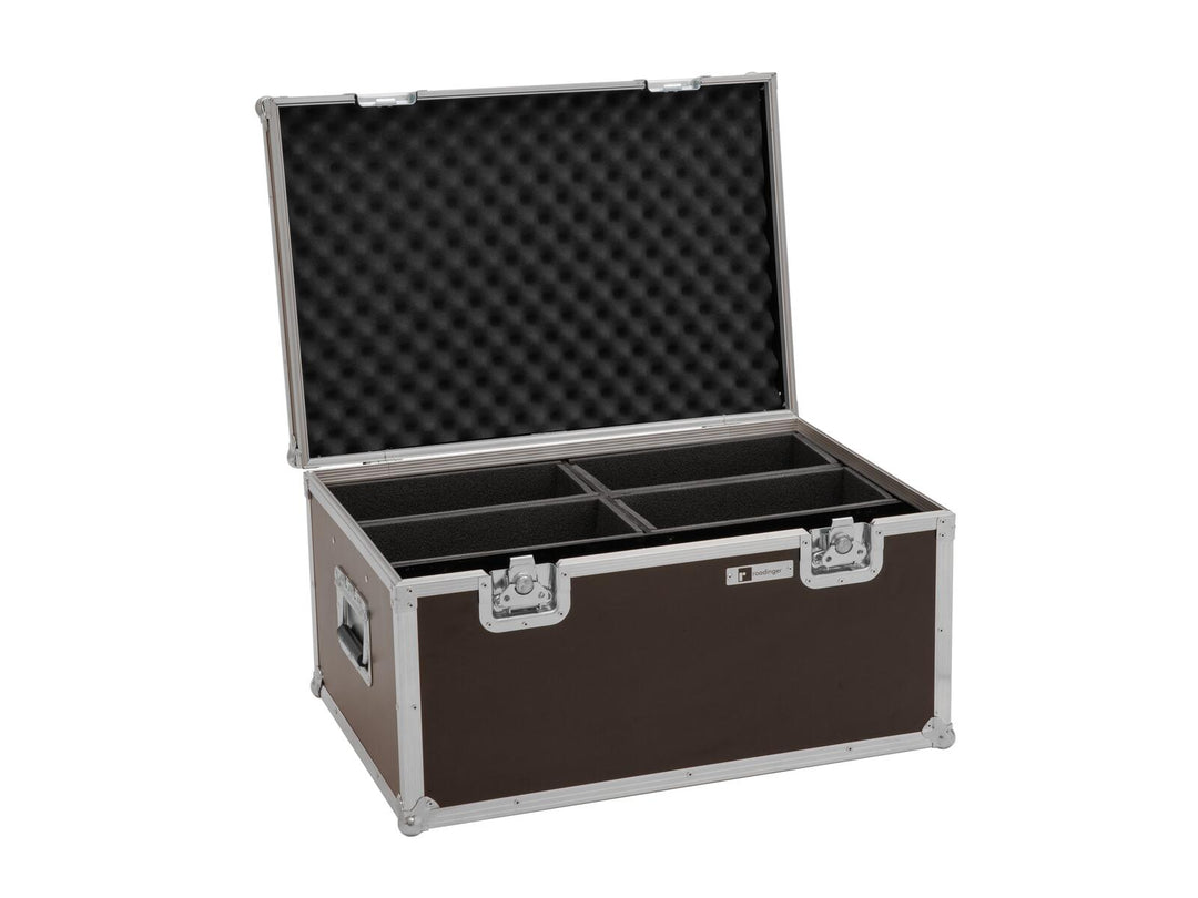 EUROLITE Set 4x LED 7C-12 Foco Slim silencioso + Estuche