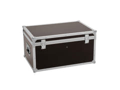 ROADINGER Flightcase para 4x LED 4/7C-12 Silent Slim Spot