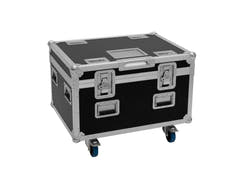 ROADINGER Flightcase 4x LED TMH-X4 con ruedas