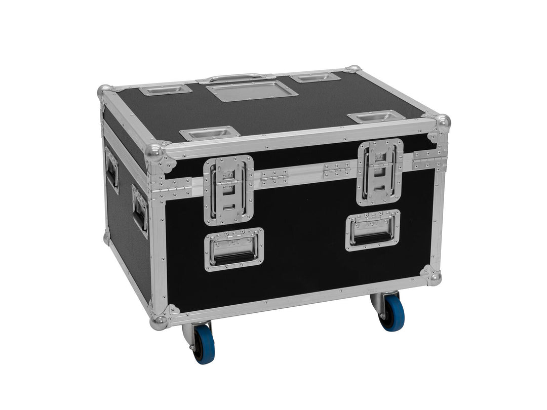 ROADINGER Flightcase 4x LED TMH-X4 con ruedas