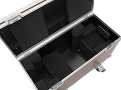 ROADINGER Flightcase 1x LED SL-350/SL-160 con ruedas