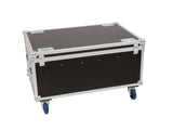 ROADINGER Flightcase para 8x LED IP PAR 12x8W QCL/12x9 SQL Spot con ruedas