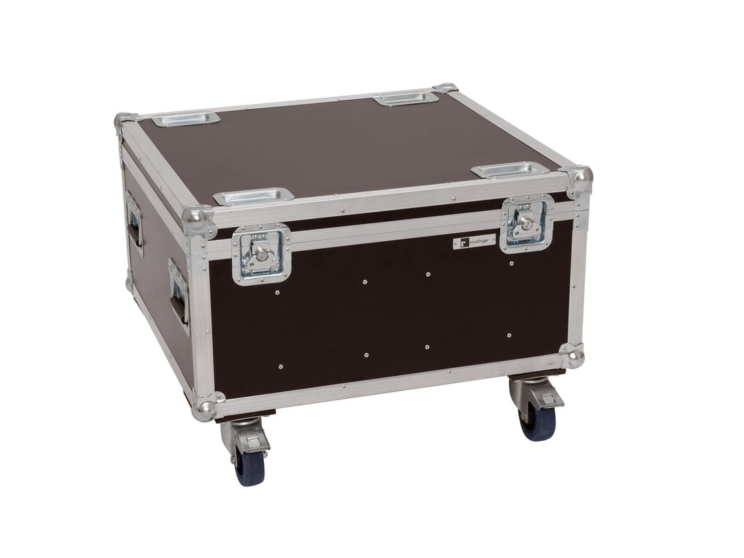ROADINGER Flightcase 4x LED PLL-480 con ruedas