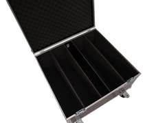 ROADINGER Flightcase 4x LED PLL-480 con ruedas